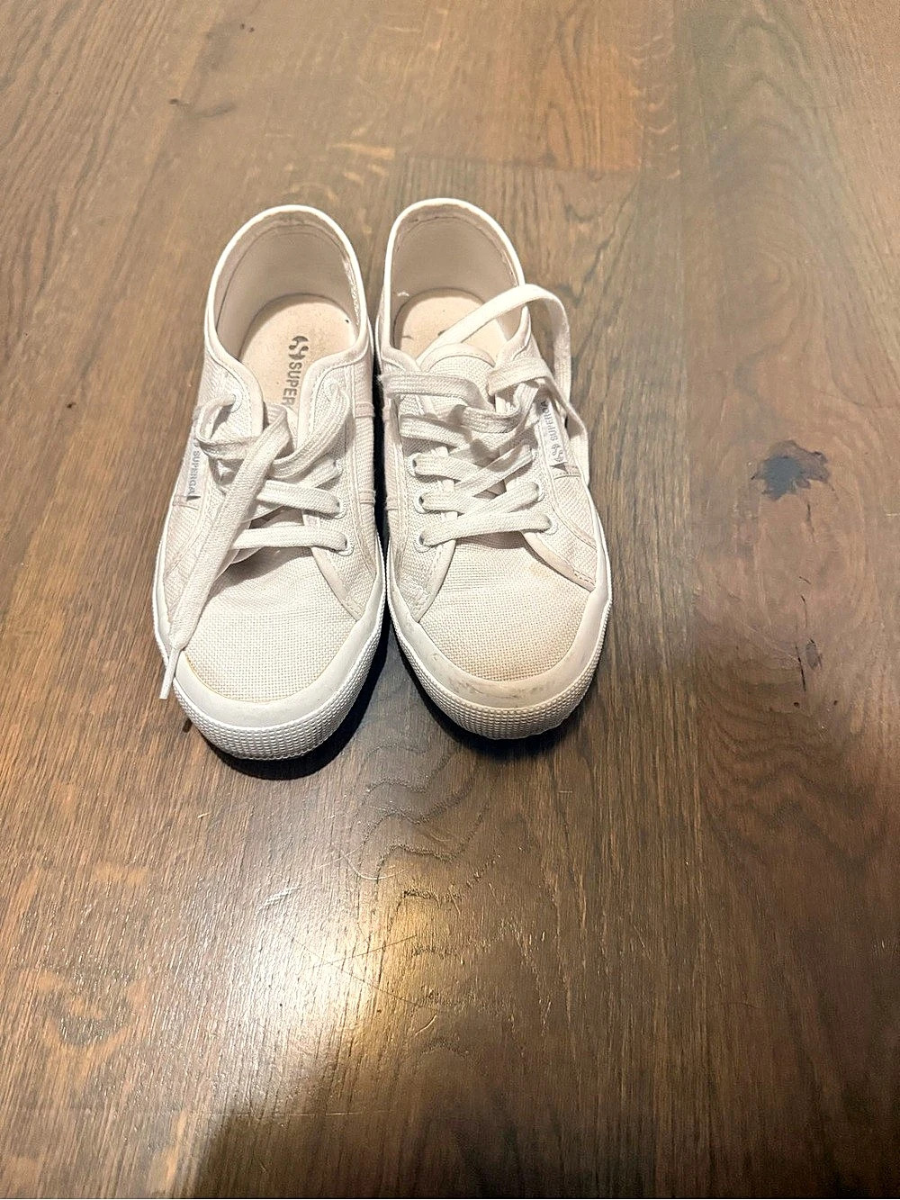Superga Women's Cream Sneakers
